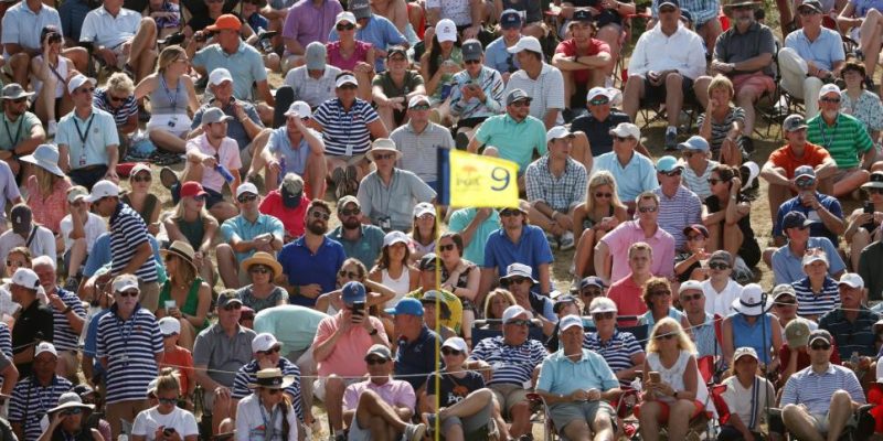 Golfers with largest fanbase