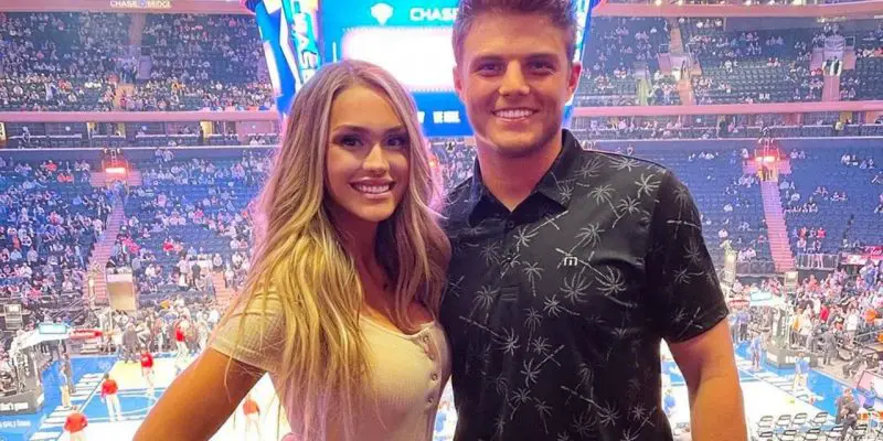 Zach Wilson's girlfriend Nicolette Dellanno wows in cropped New