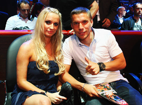 Lukas Podolski's Wife
